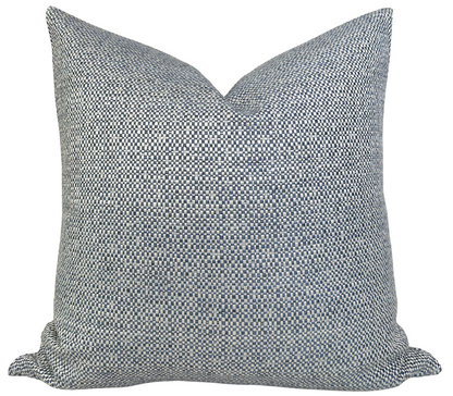 Harbor Weave Pillow in Indigo