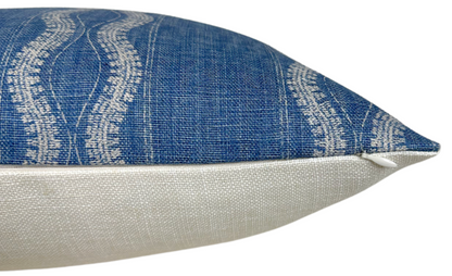 Zanzibar Pillow in Indigo Blue