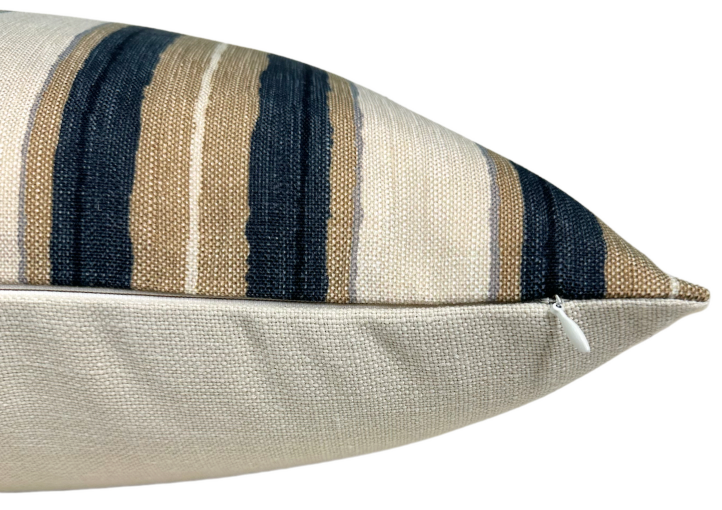 Shoreline Pillow in Pebble, Indoor Outdoor