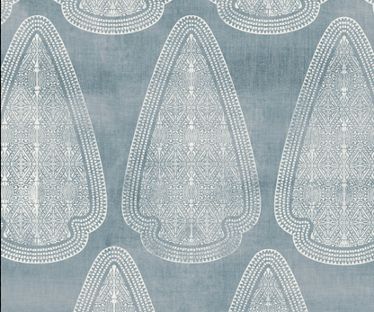 Artemis Distressed Pillow in Lake Blue