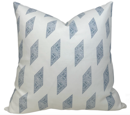 Myriad Pillow in Lake Blue