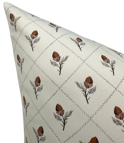 Holden Hand Pillow in Cream