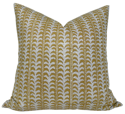 Luxor Pillow in Saffron