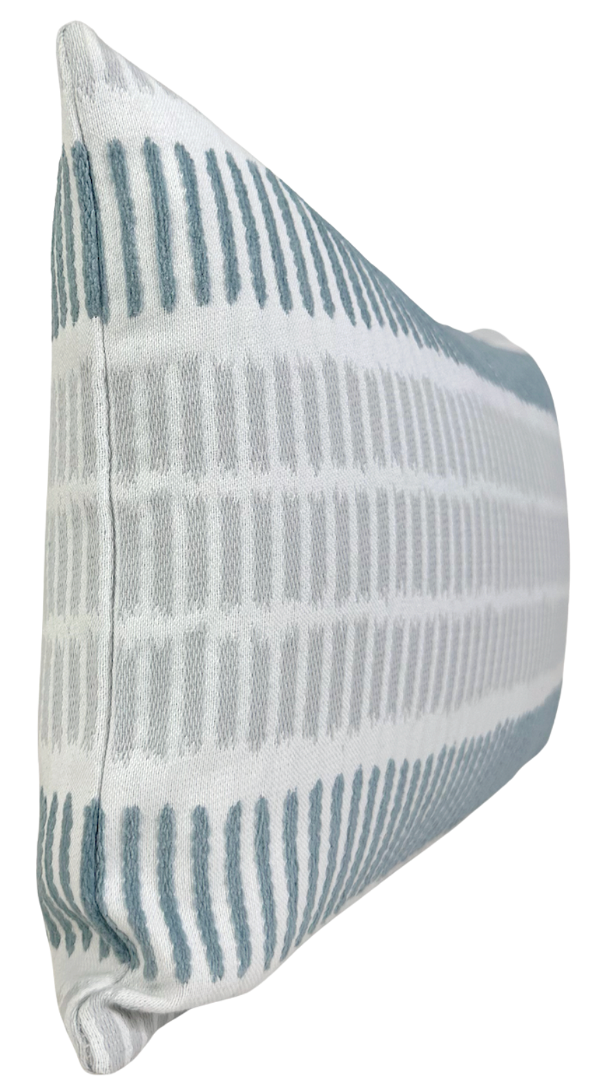 Topsail Pillow in Sterling and Slate