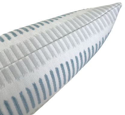 Topsail Pillow in Sterling and Slate