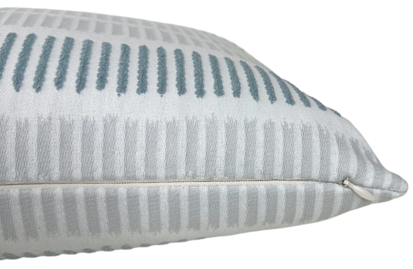 Topsail Pillow in Sterling and Slate