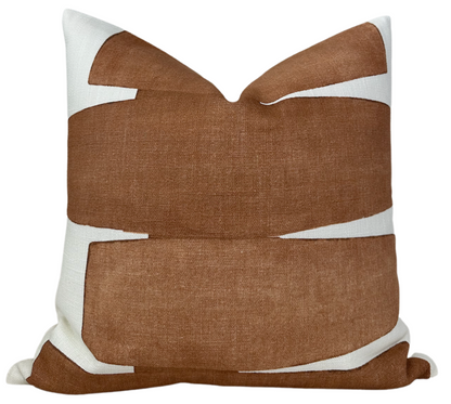 Stacked Pillow in Clay