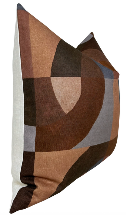 Colonnade Pillow in Cinnabar