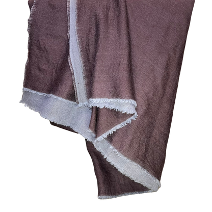 Silk Merino Throw Blanket - Charcoal