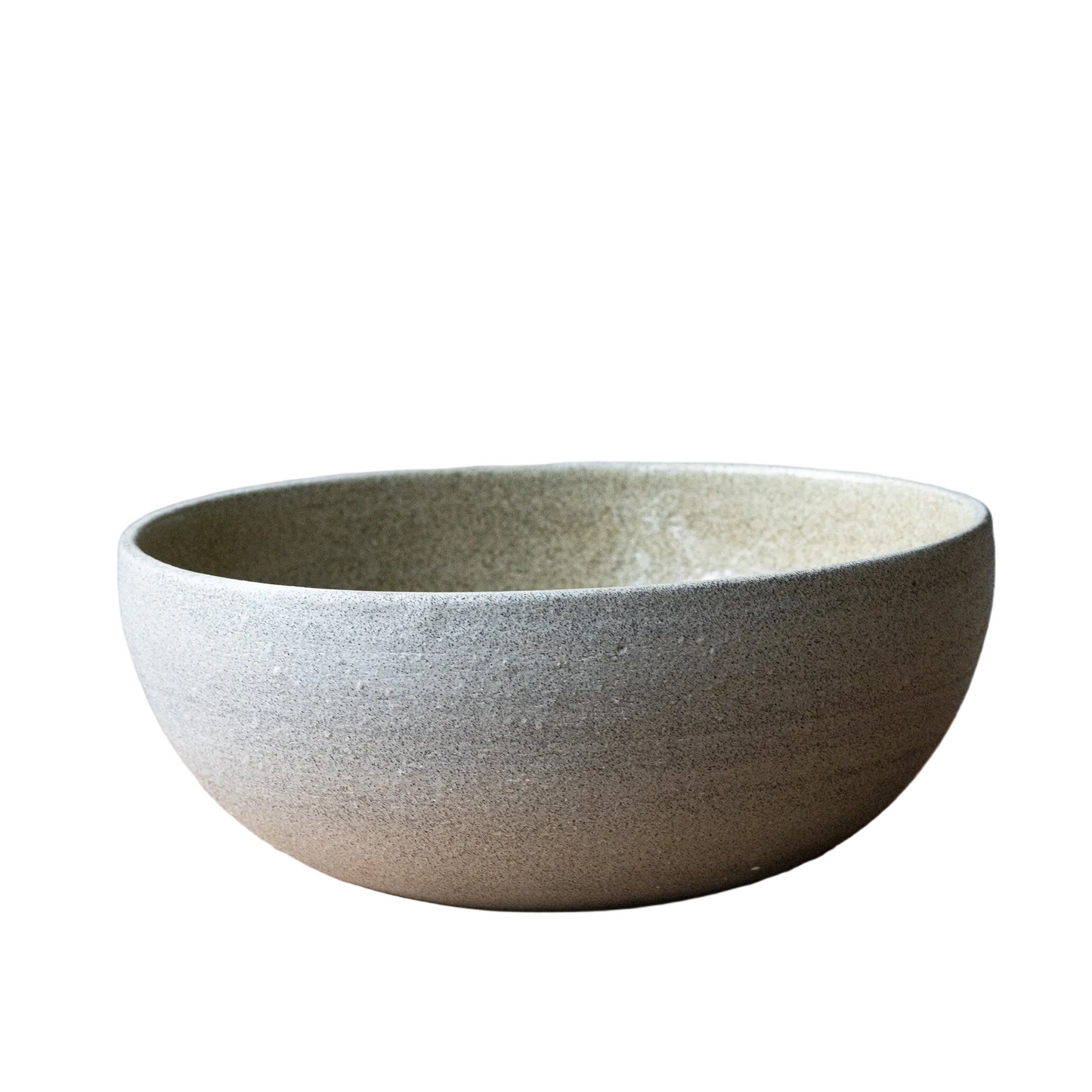 Handmade Stoneware Ramen Bowl "Concrete"