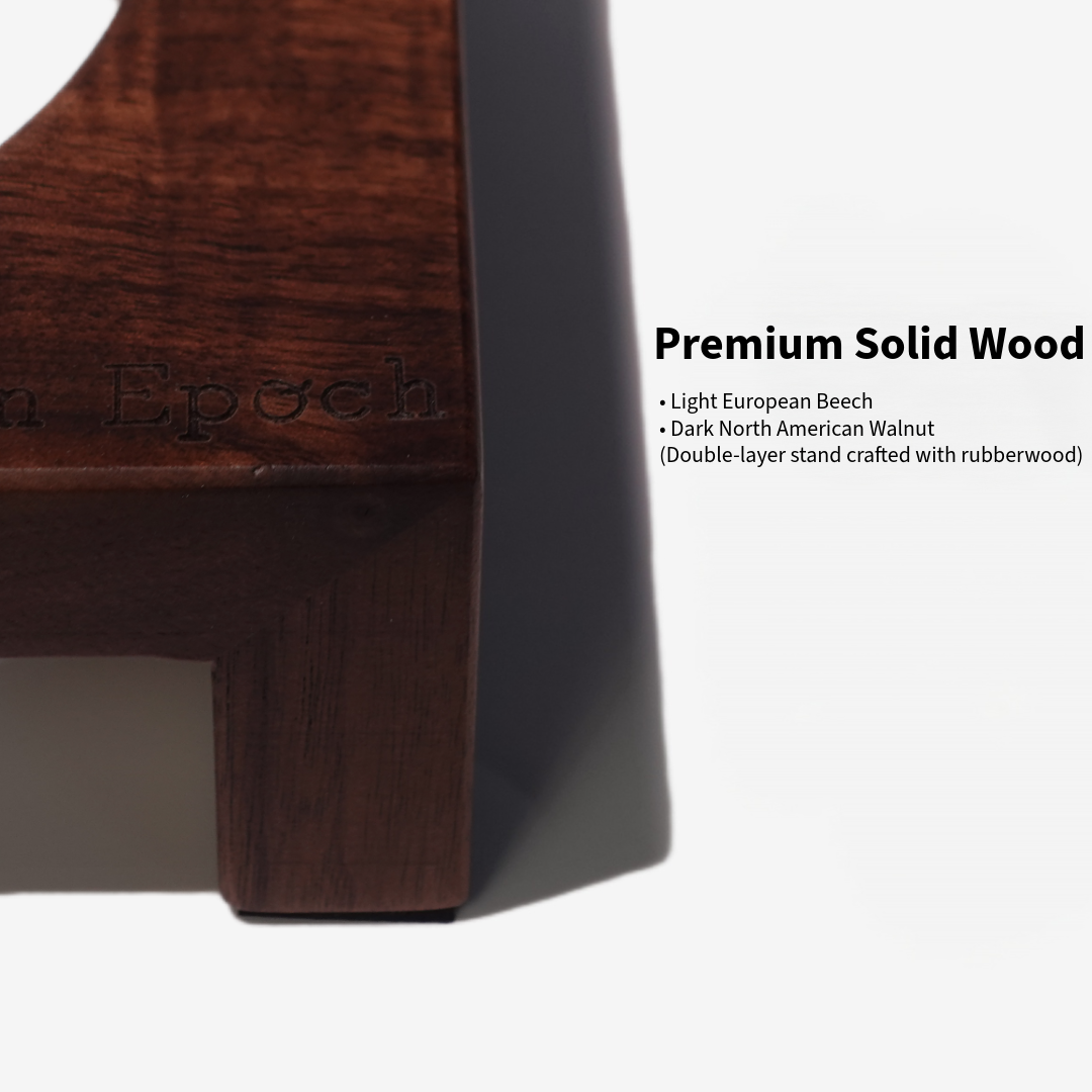 Aevan Epoch Solid Wood Pet Bowl Stands