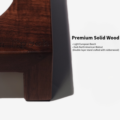 Aevan Epoch Solid Wood Pet Bowl Stands