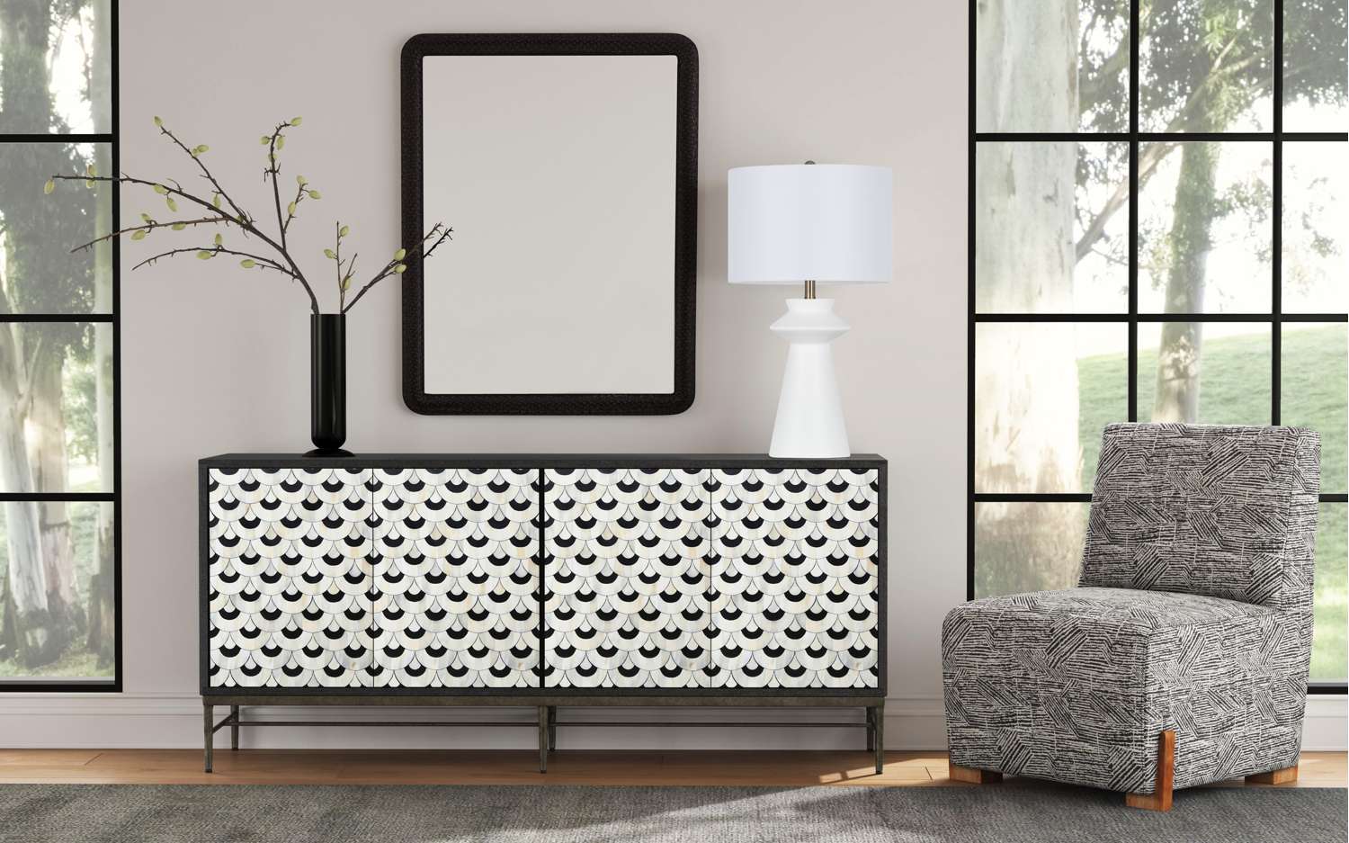 Binah Table Lamp - Room Scene