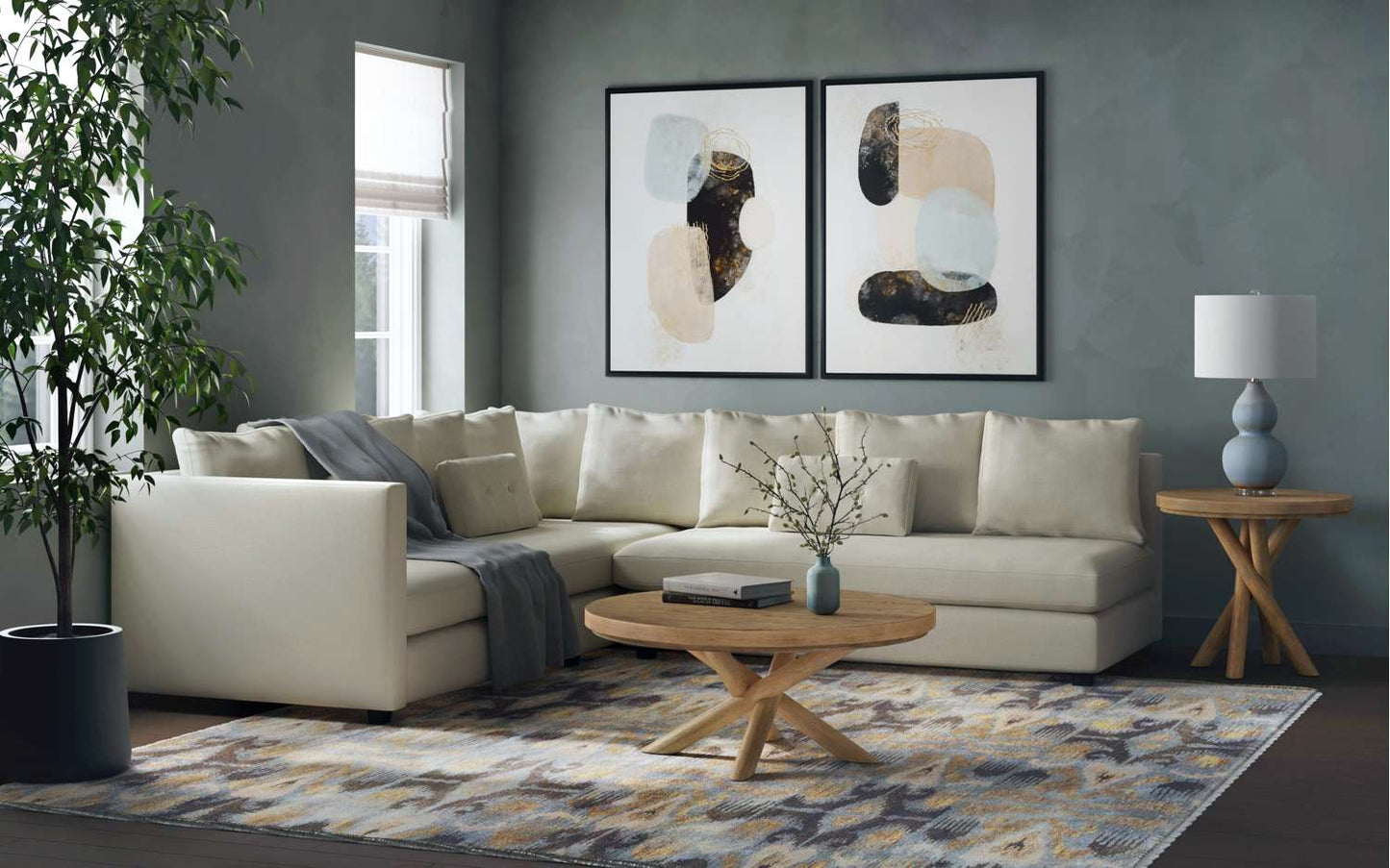 Glencoe Table Lamp - Room Scene