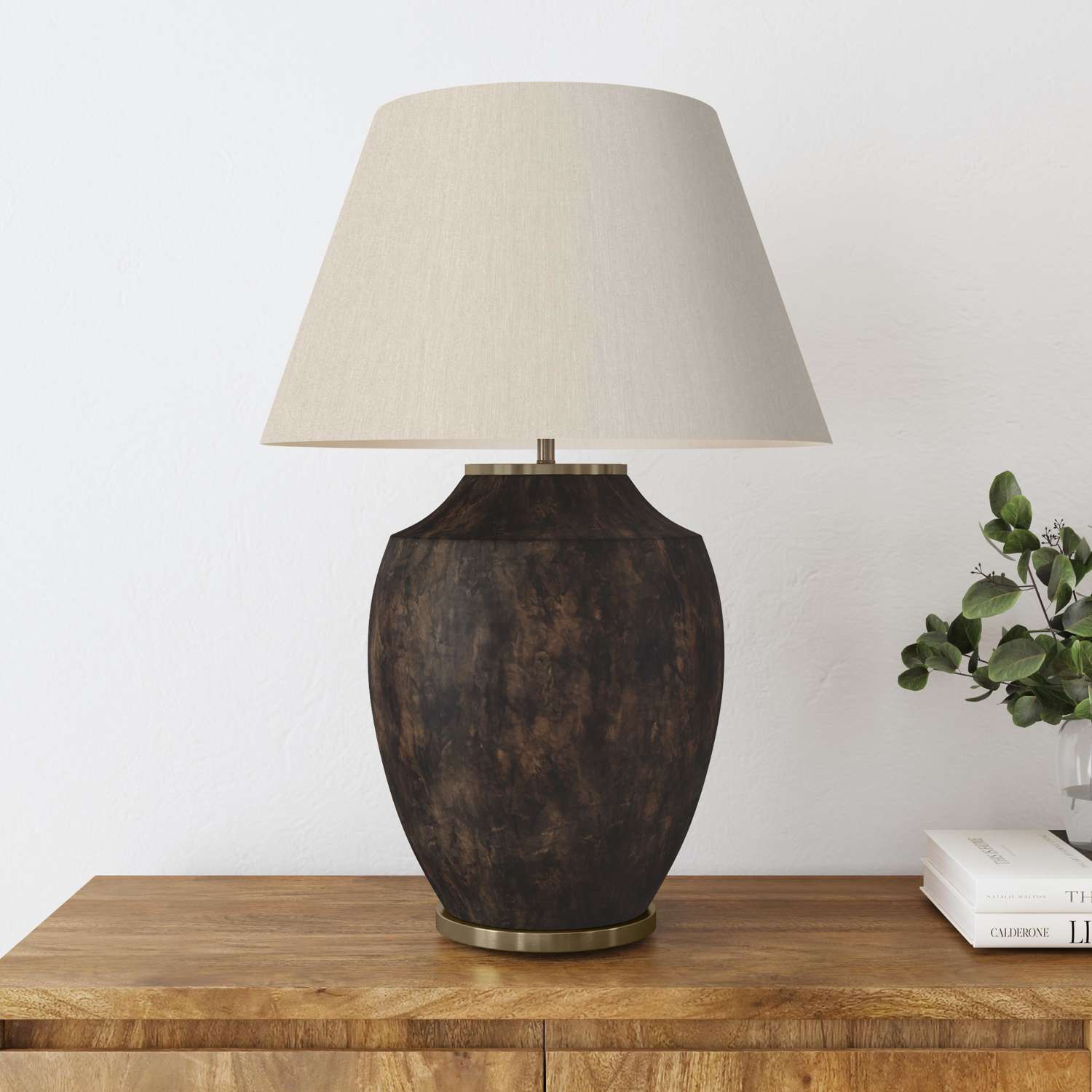 Ashe Table Lamp - Brown - Room Scene
