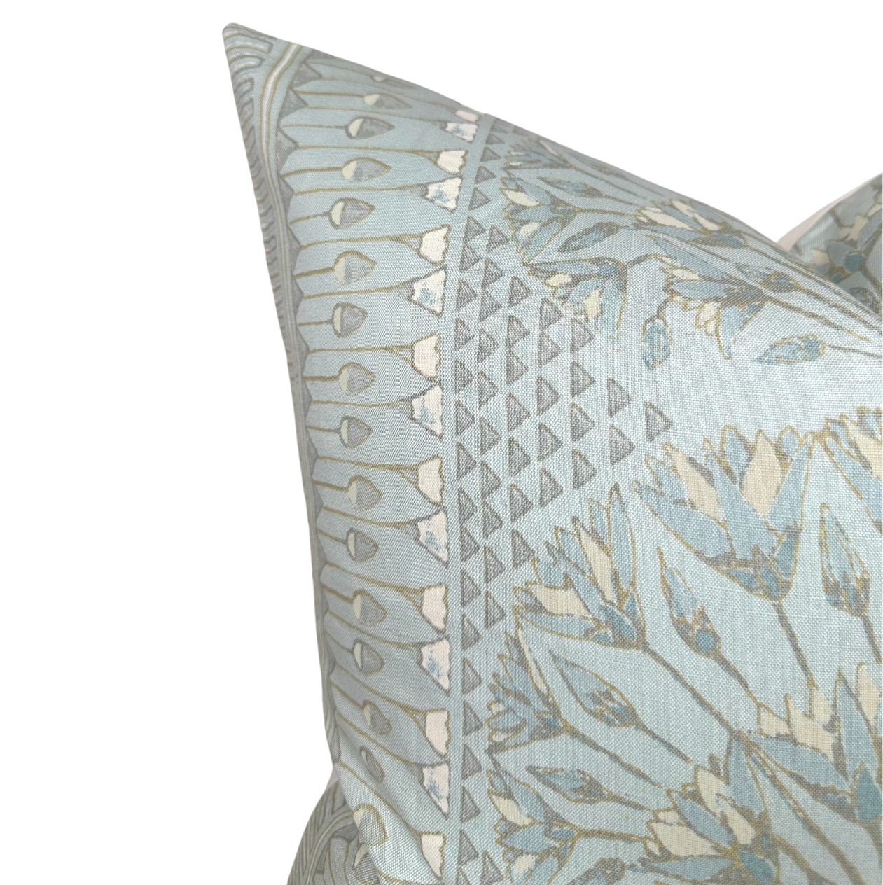 Cairo Pillow in Spa Blue