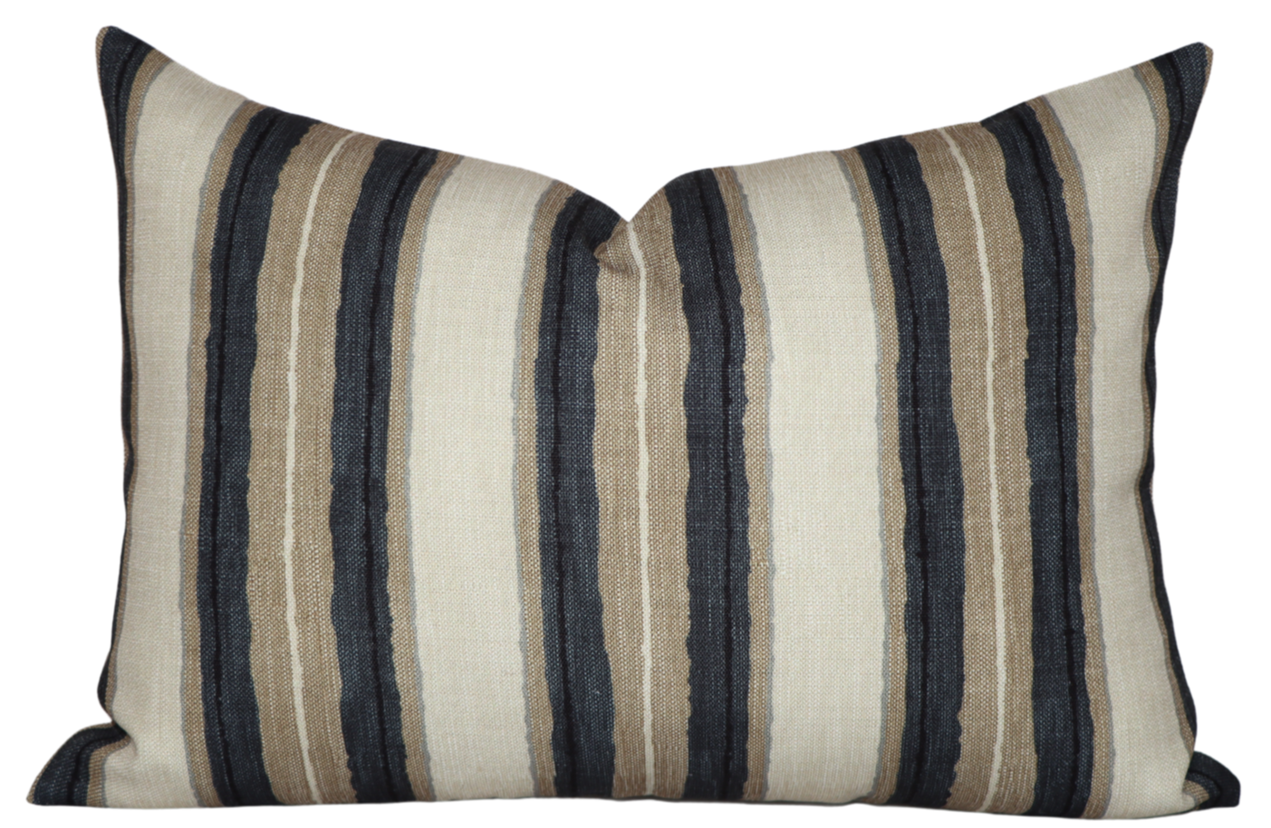 Shoreline Pillow in Pebble, Indoor Outdoor