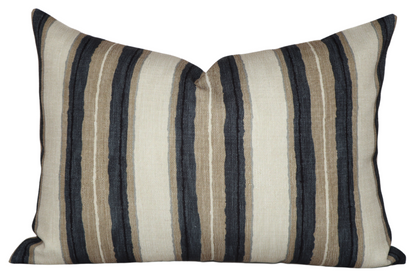 Shoreline Pillow in Pebble, Indoor Outdoor