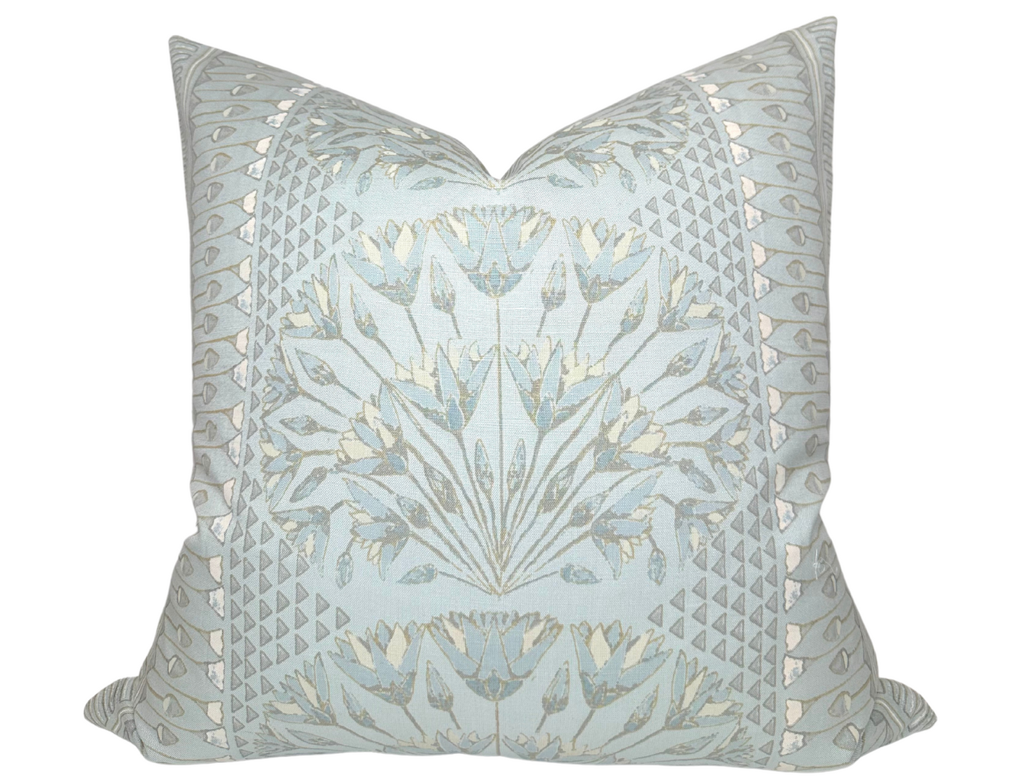 Cairo Pillow in Spa Blue