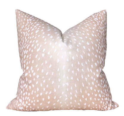 Antelope Pillow in Pink