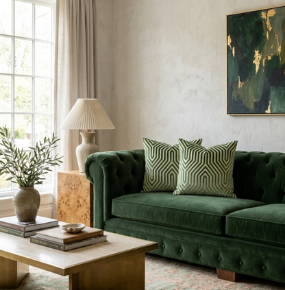 Vanderbilt Pillow in Lettuce Green