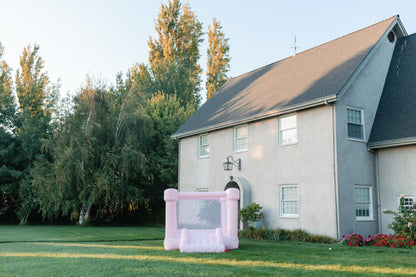 Mini Mila Bounce House - Pastel Pink