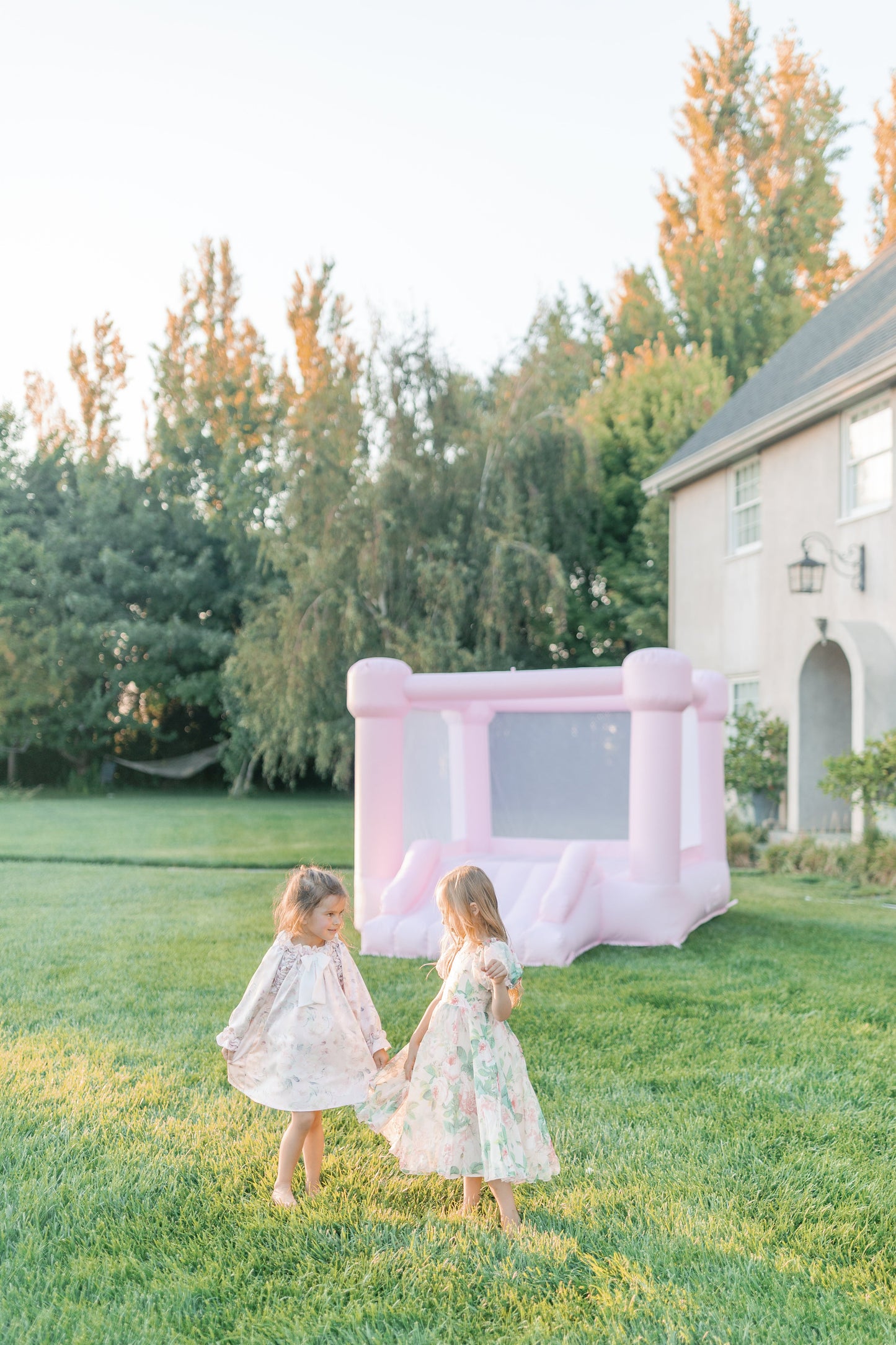 Mini Mila Bounce House - Pastel Pink