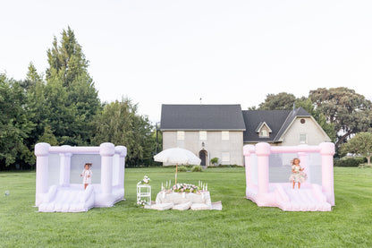 Mini Mila Bounce House - Pastel Pink