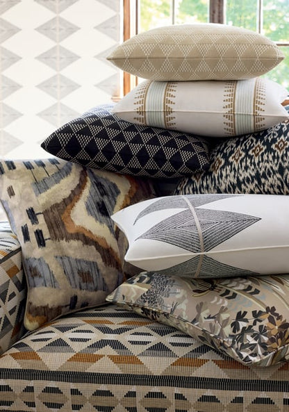 Artesian Velvet Pillow in Birch