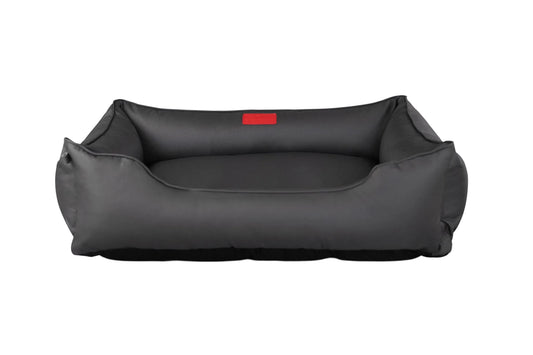 Gray Waterproof Sleeper Pet Bed