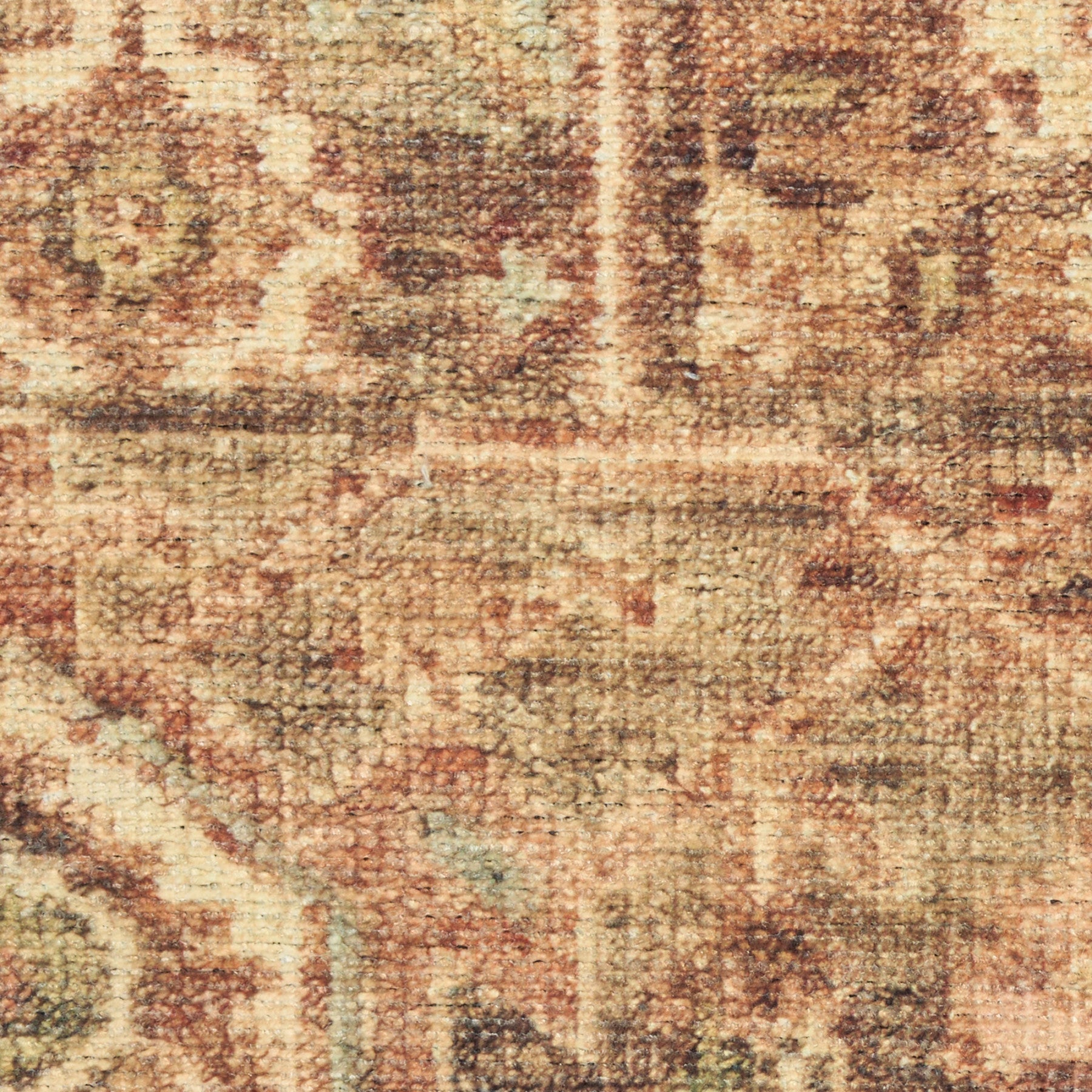 Nourison Vintage Gold Machine Washable Rug - Swatch