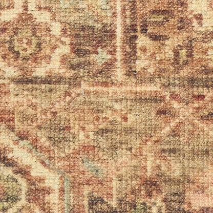Nourison Vintage Gold Machine Washable Rug - Swatch
