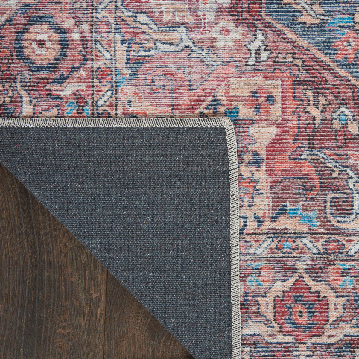 Nourison New Concept Multicolor Machine Washable Rug - Corner