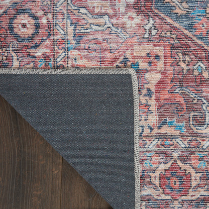 Nourison New Concept Multicolor Machine Washable Rug - Corner