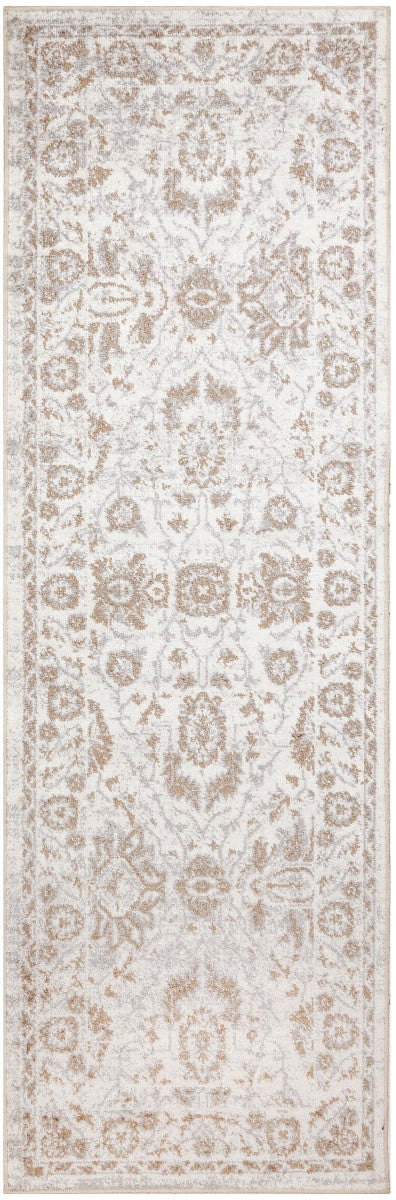 Nourison Astra Grey Pet Friendly Machine Washable Rug - 2' x 6'