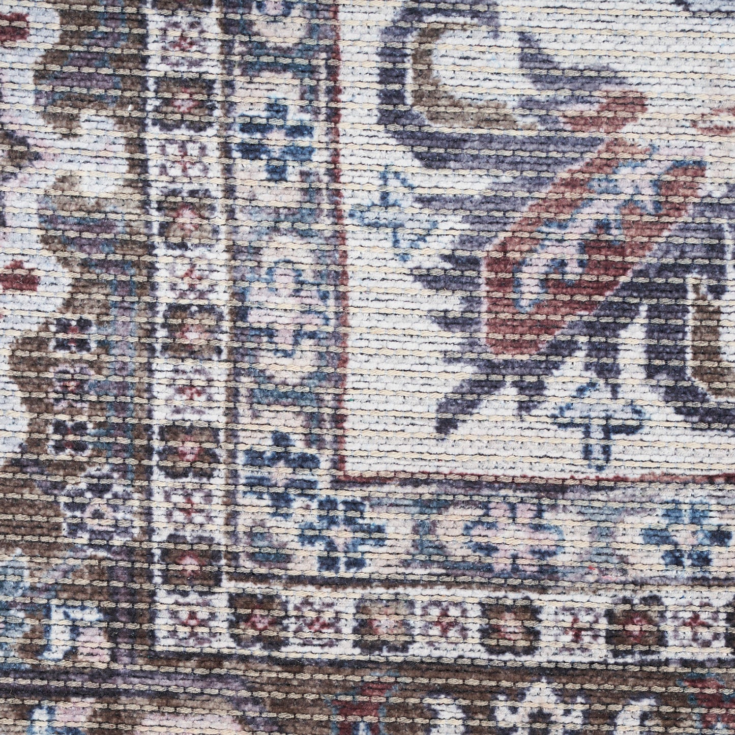 Nourison New Concept Olive & Ivory Machine Washable Rug - Swatch