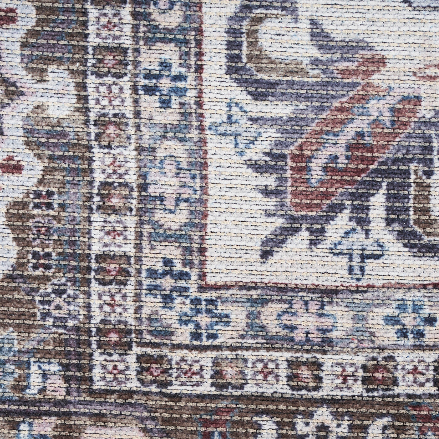 Nourison New Concept Olive & Ivory Machine Washable Rug - Swatch
