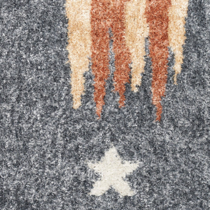 Nourison Astra Sky Blue Pet Friendly Machine Washable Rug - Swatch