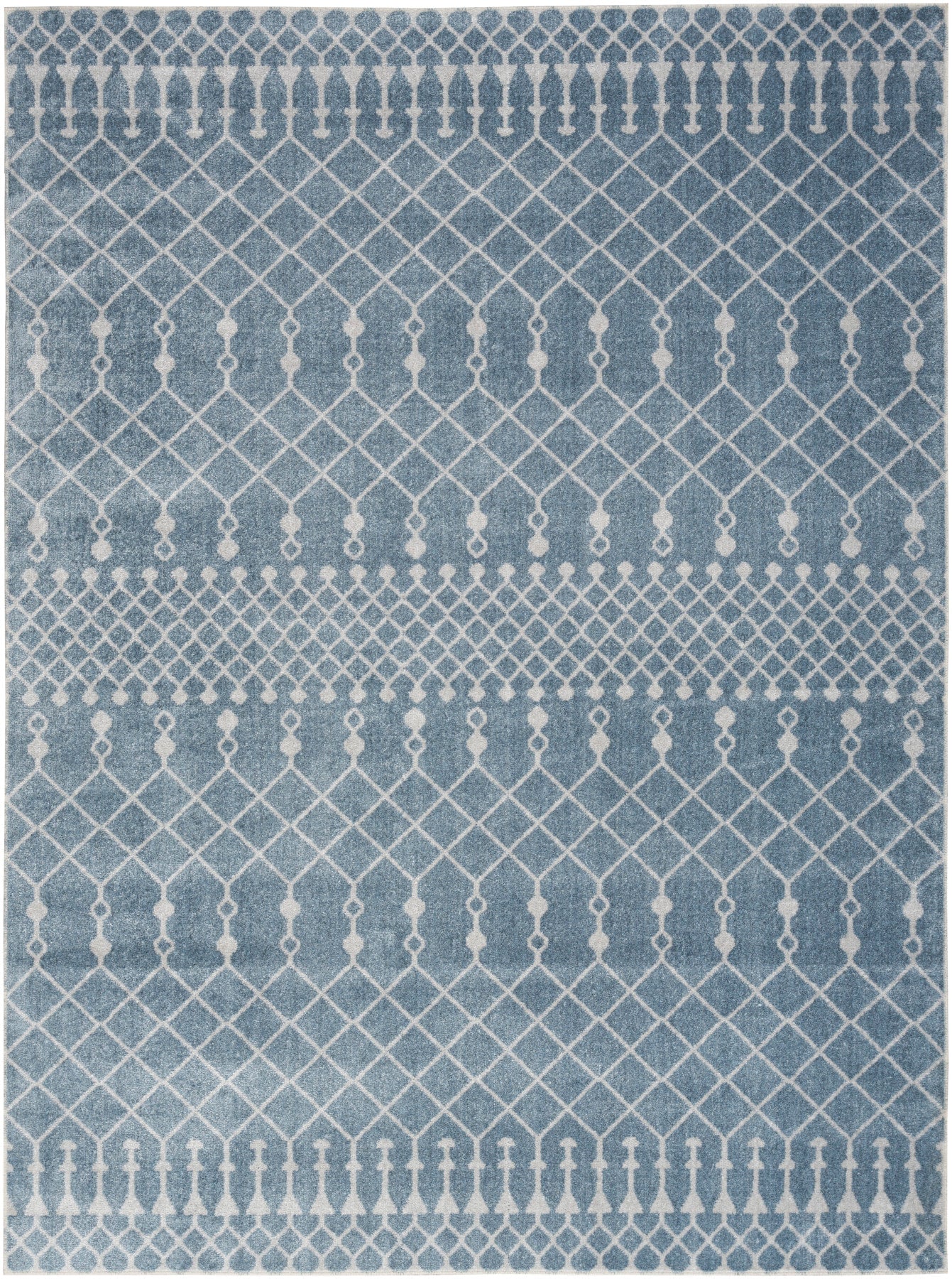 Nourison Astra Blue Pet Friendly Machine Washable Rug - Main