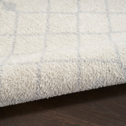 Nourison Astra Ivory Pet Friendly Machine Washable Rug - Texture