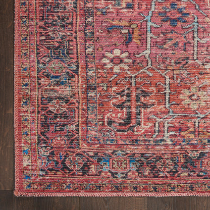 Nourison New Concept Brick Machine Washable Rug - Corner