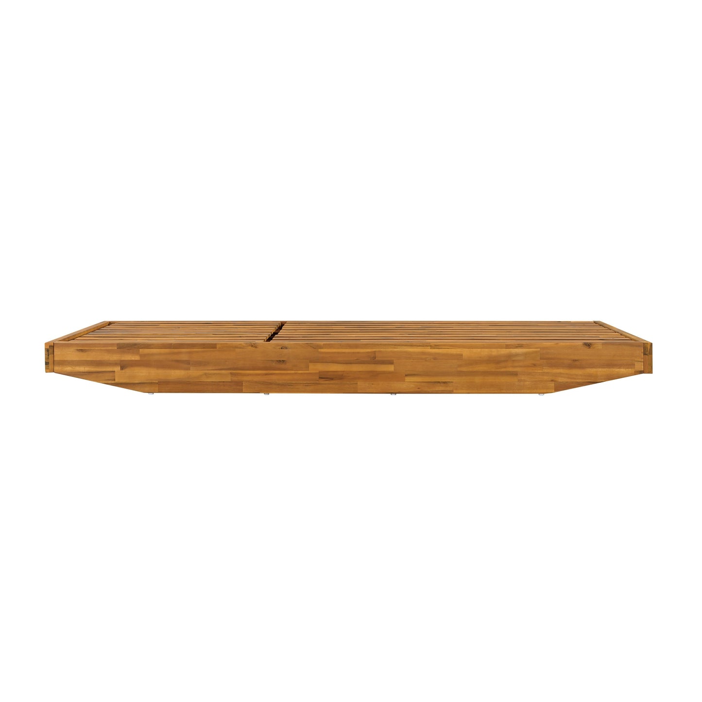 Acacia Wood Outdoor Chaise Lounge
