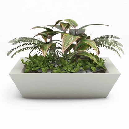 Newport Large Outdoor Shallow Planter