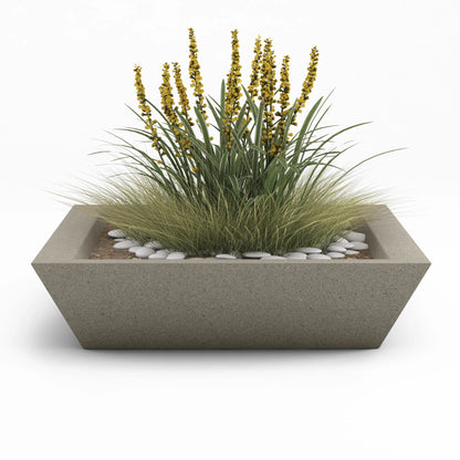 Newport Large Outdoor Shallow Planter
