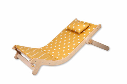 Adjustable Kids Lounge Chair w/ Comfy Pad