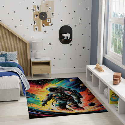 Nourison Imagination Multicolor Machine Washable Rug - Room Scene