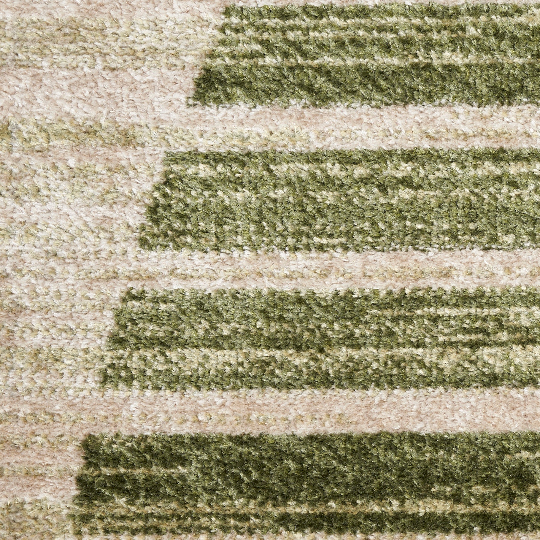 Nourison Astra Ivory & Olive Pet Friendly Machine Washable Rug - Swatch