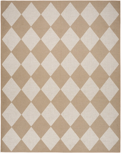 Nourison Modern Jute Natural & Ivory Machine Washable Rug - Main