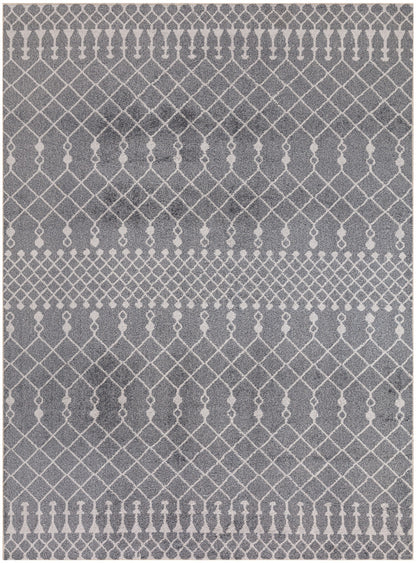 Nourison Astra Denim Pet Friendly Machine Washable Rug - 5'3" x 7'