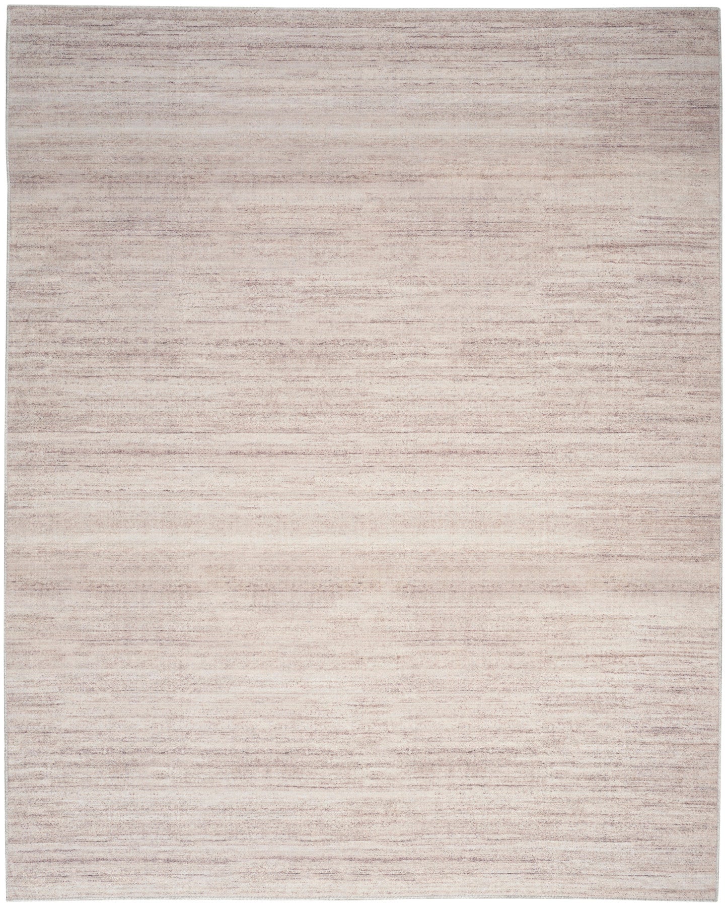 Nourison Essentials Loom Woven Ivory & Mocha Machine Washable Rug - Main